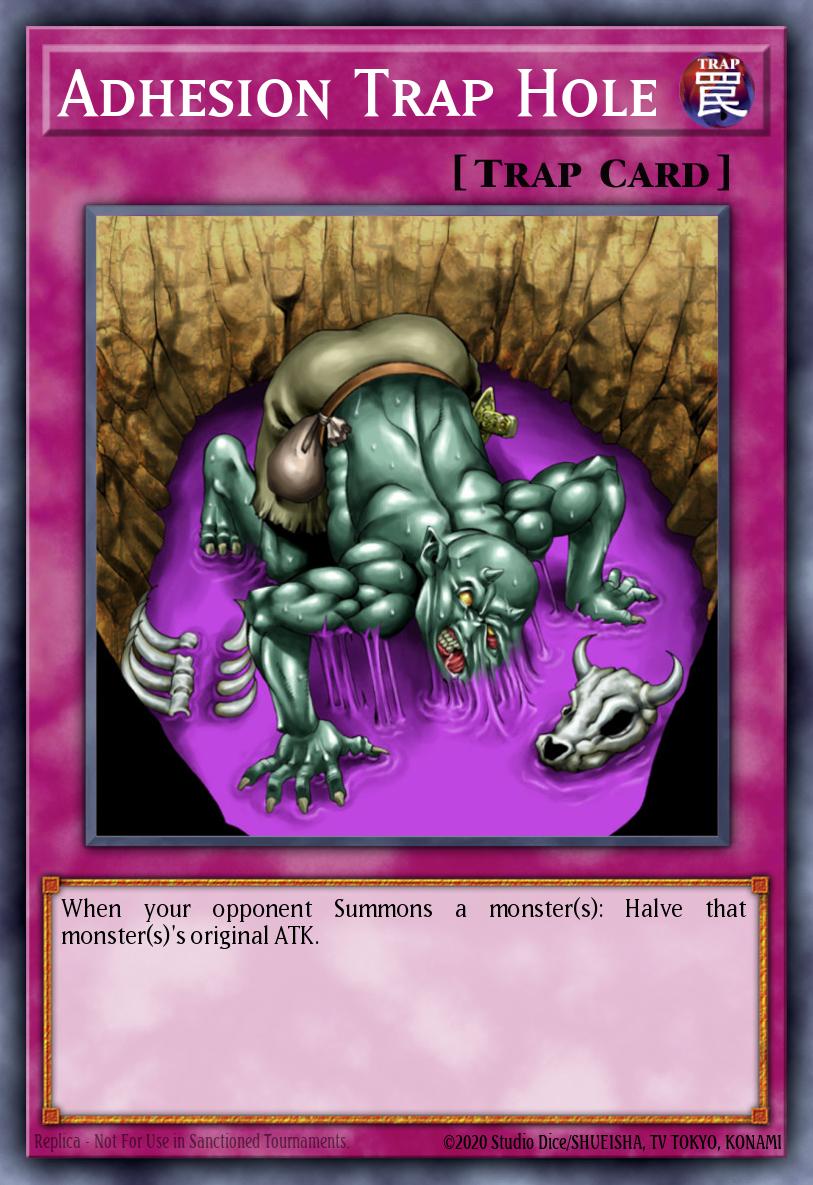 Adhesion Trap Hole