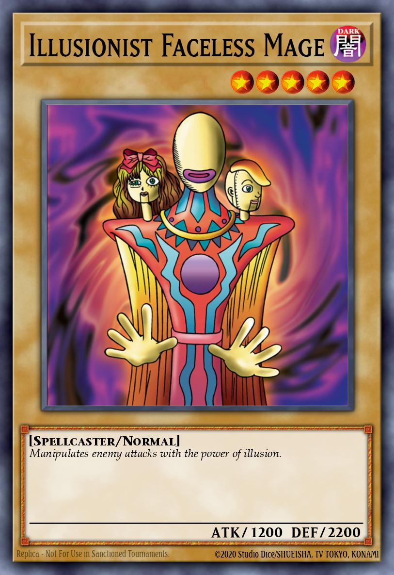 Illusionist Faceless Mage