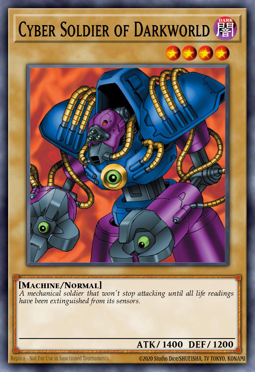Cyber Soldier of Darkworld TP1 #TP1-E028 English Yu-Gi-Oh! card