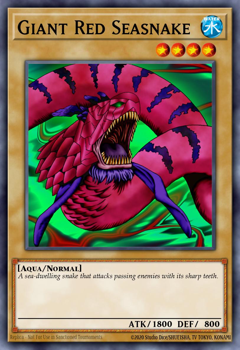 Giant Red Seasnake TP2 #TP2-003 English Yu-Gi-Oh! card