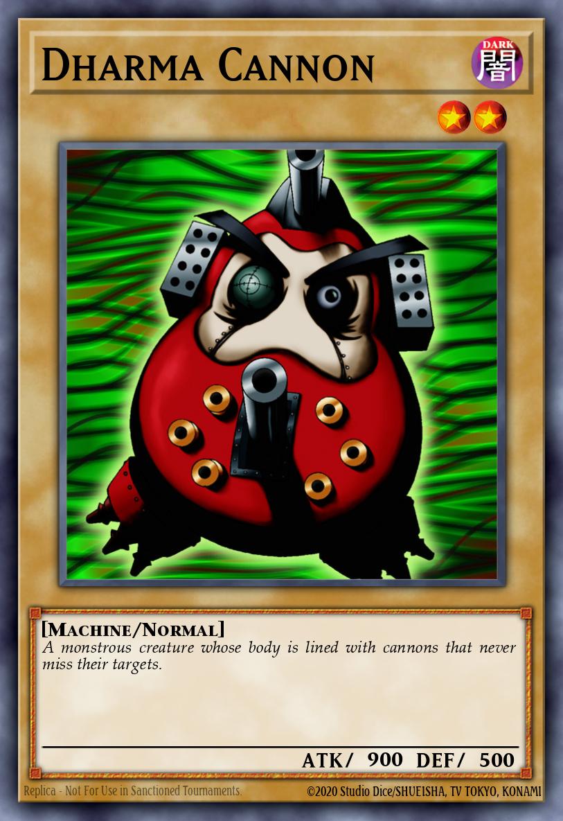 Dharma Cannon TP2 #TP2-018 English Yu-Gi-Oh! card