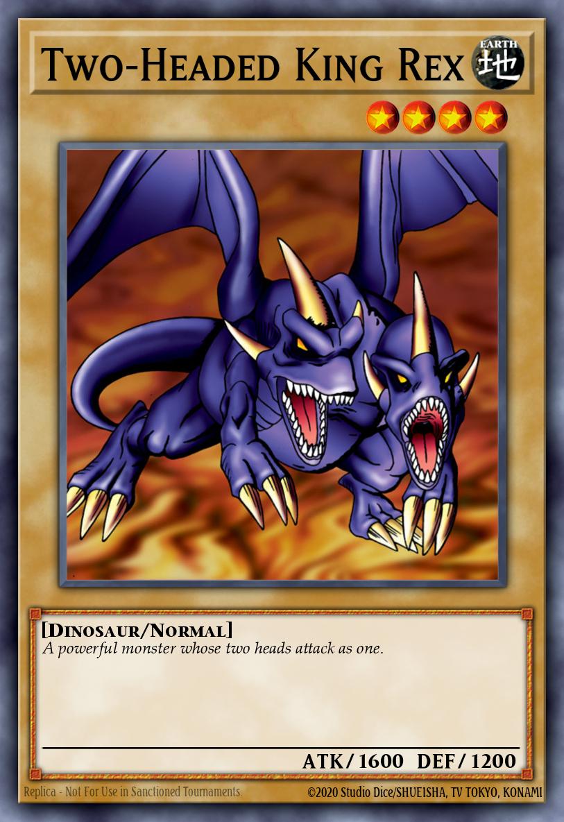 Two-Headed King Rex TP2 #TP2-025 English Yu-Gi-Oh! card