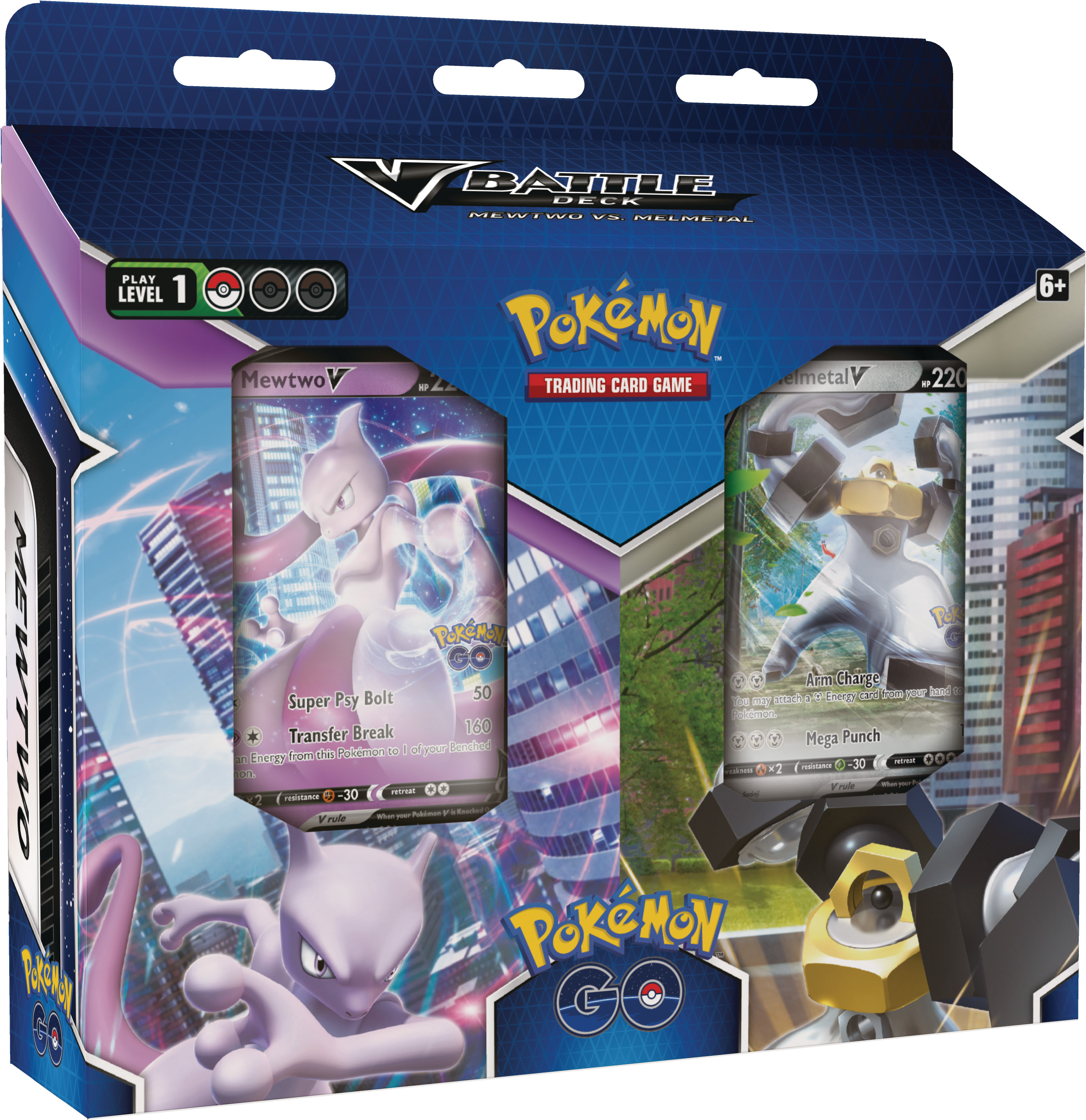 Pokémon GO V Battle Deck—Mewtwo vs. Melmetal