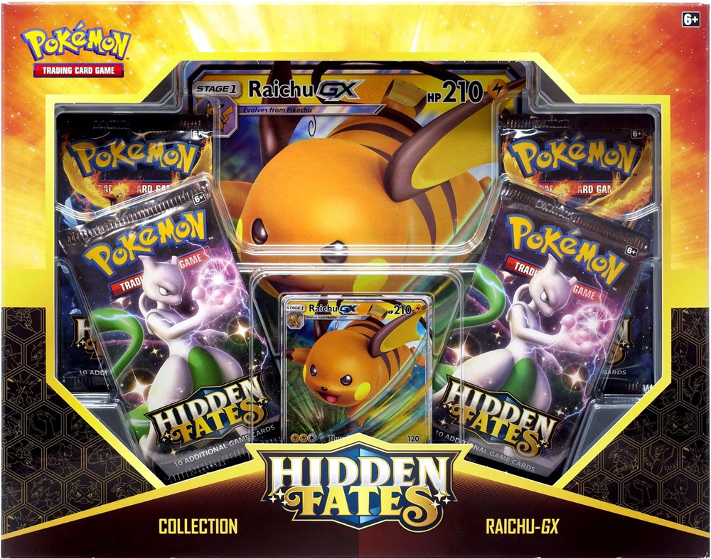 Hidden Fates Collection—Raichu-GX