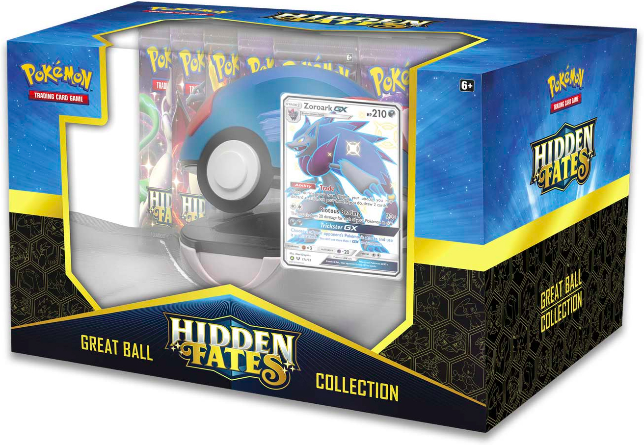 Hidden Fates Great Ball Collection—Shiny Zoroark-GX
