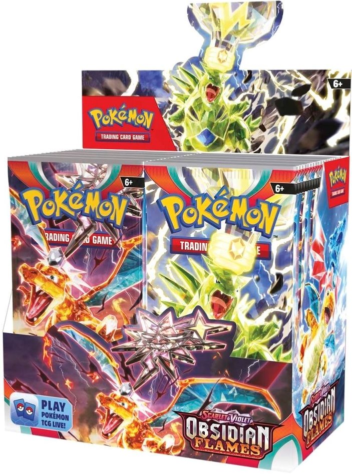 Obsidian Flames Booster Display Box